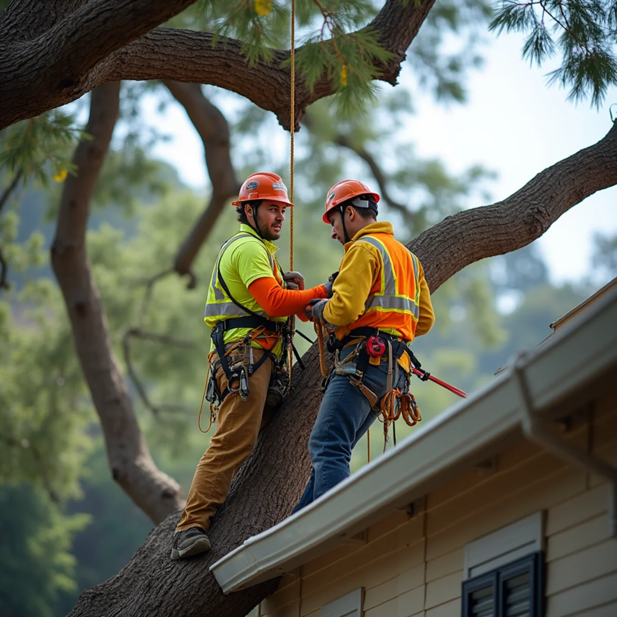 Tree service operations in Emerald Lake Hills, CA