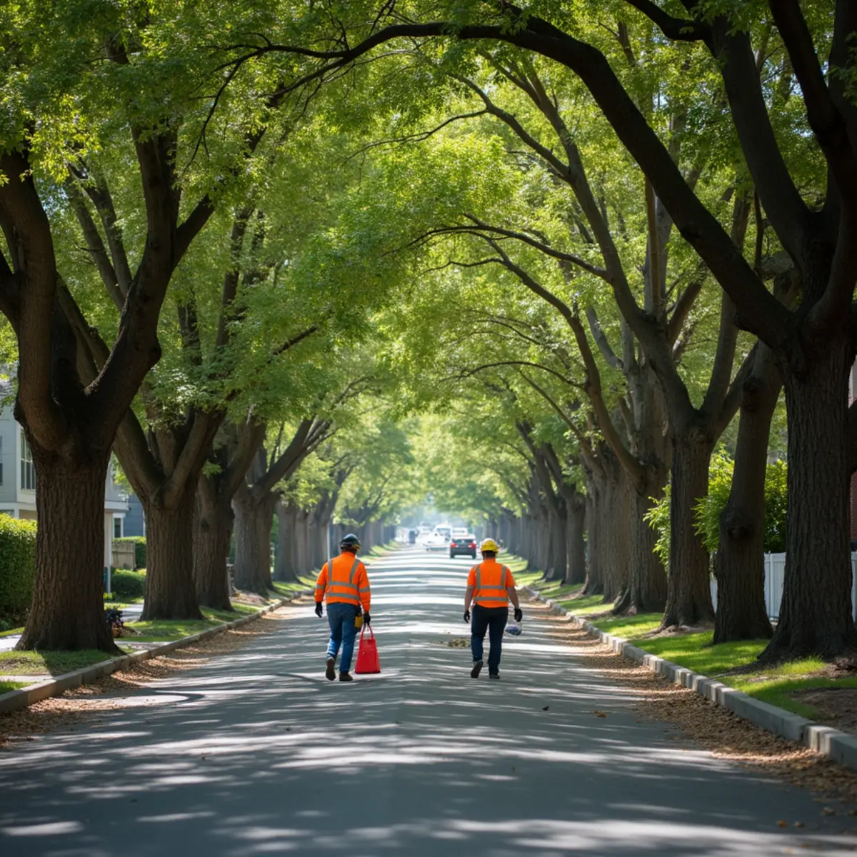 San Mateo residential tree pruning and canopy preservation