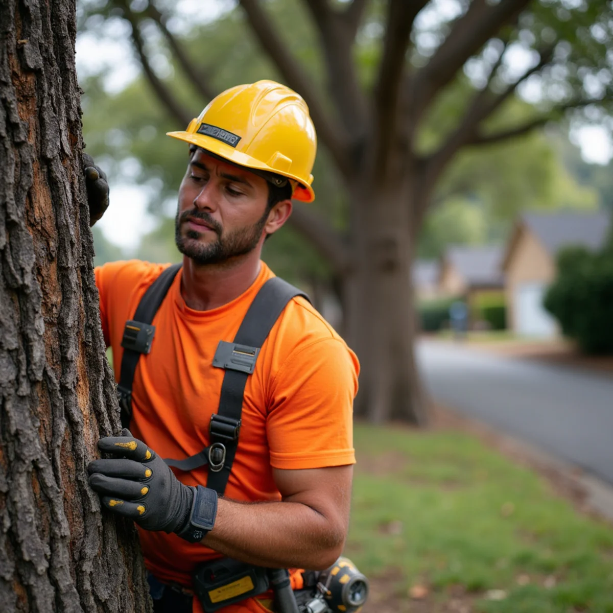 Diagnostic inspection for Sudden Oak Death bleeding cankers